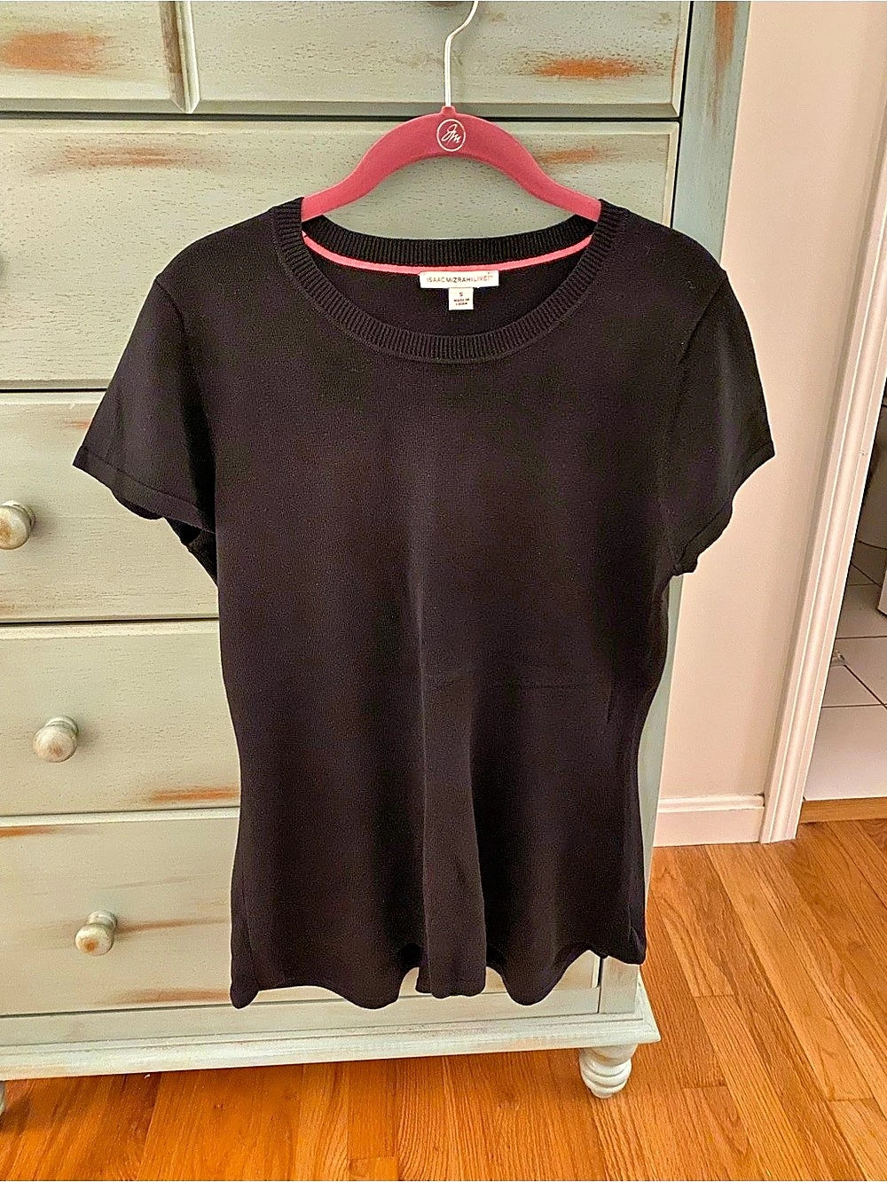 Issac Mizrahi Short Sleeve short sleeve sweater
